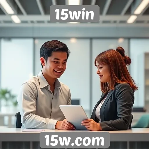 Atendimento ao cliente do 15win em foco